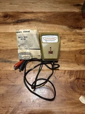 VERY Collectable SEARS Dwell Meter Features Tan/Brown Case &Two Settings