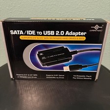 Vantec 2.5"/ 3.5" SATA IDE to USB Adapter Kit with Power Supply User Manual NOB