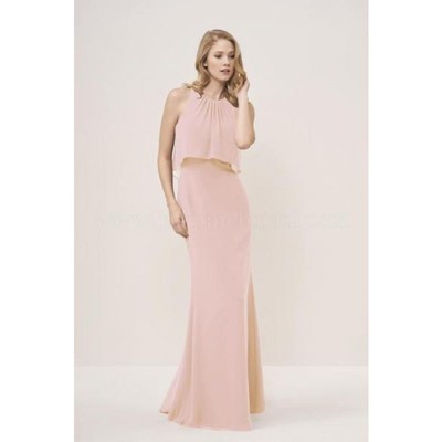 JB JASMINE BRIDESMAIDS Rose Pink Gown Special Occasion Bridesmaid Prom P196057 