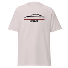 For S80 2006-2016 Fans Car Graphic T-Shirt Birthday Gift Racing Auto Enthusiast