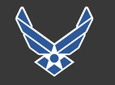 Air Force Logo Vinyl Decal Car Truck SUV Laptop Airforce Sticker