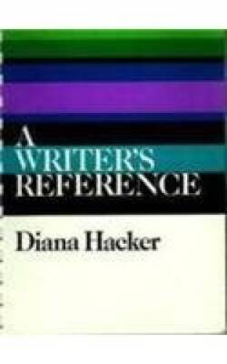 Writers Reference - Spiral-bound By Hacker, Diana - ACCEPTABLE