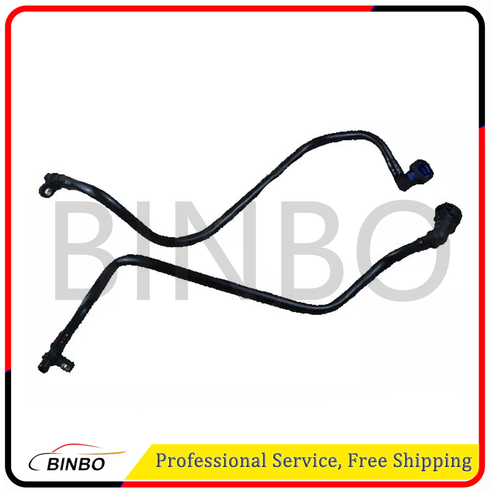 Set of 2Pcs Hose Shift Transmission Radiator Oil Pipe For Volvo S80 V60