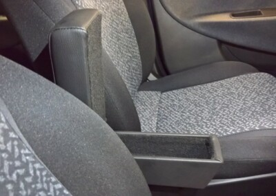 Bracciolo AutoStyle Per Lancia Ypsilon - Pelle Sintetica, Regolabile, Con Portaoggetti