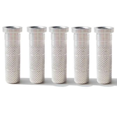 50x Bogenschießen Pfeil Einsätze Aluminium ID6.0/6.2/7.6mm Insert Pfeilwelle DIY