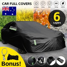 6 Layer Waterproof Car Cover Rain Snow UV Full Protection Outdoor Universal SUV