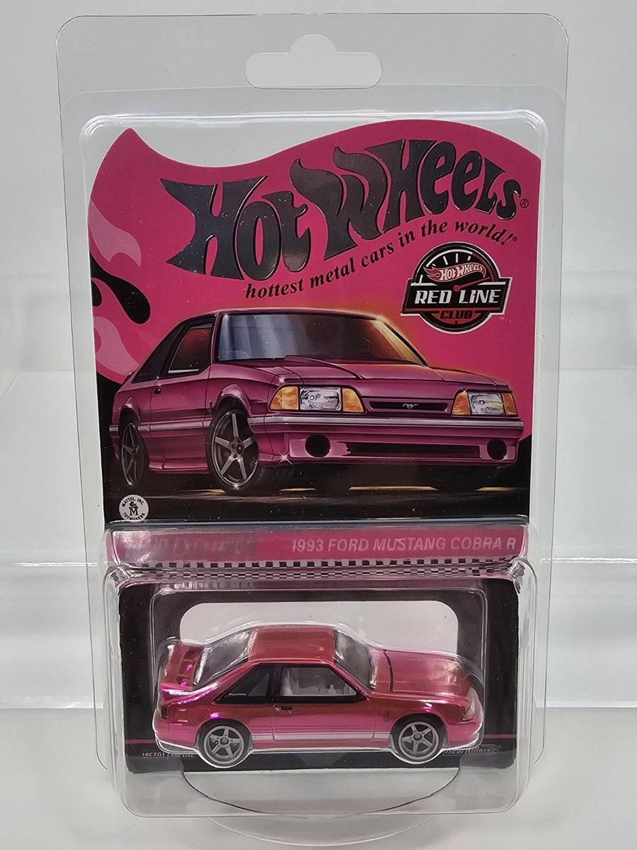 ホットウィール RLC ピンク パーティーカー 1993 フォード マスタング 1993 Ford Mustang Cobra R Pink Hot Wheels RLC Exclusive Red