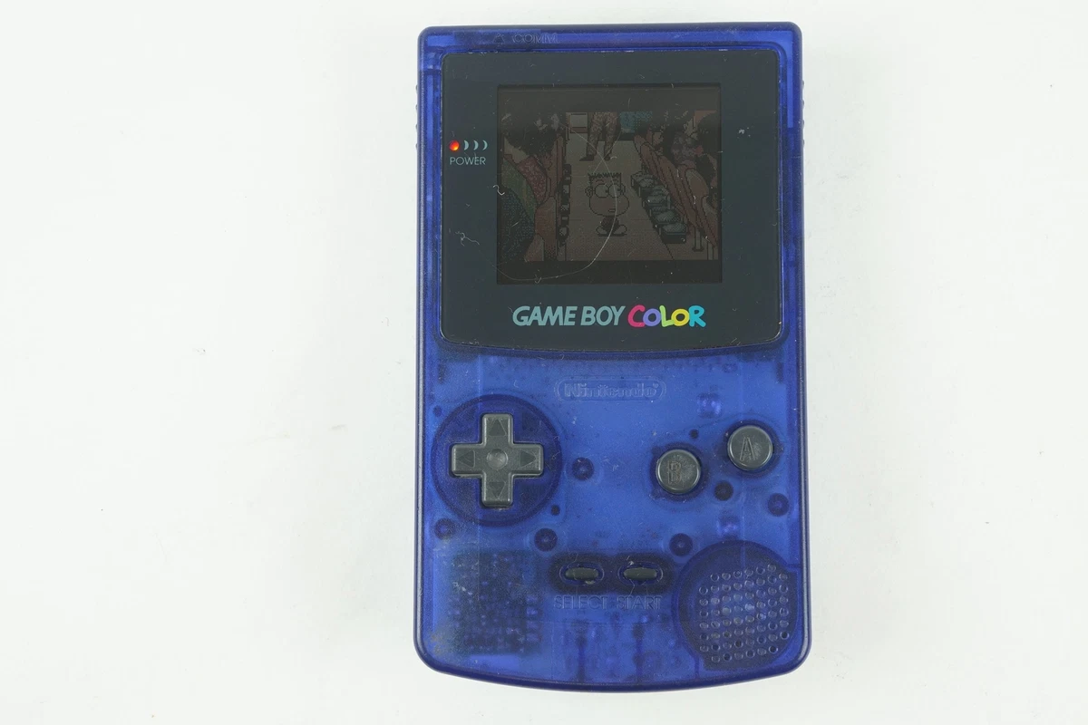 ambulance Perennial couscous Nintendo Gameboy Color Midnight Blue Console Limited Tested Working GBC  Japan | eBay