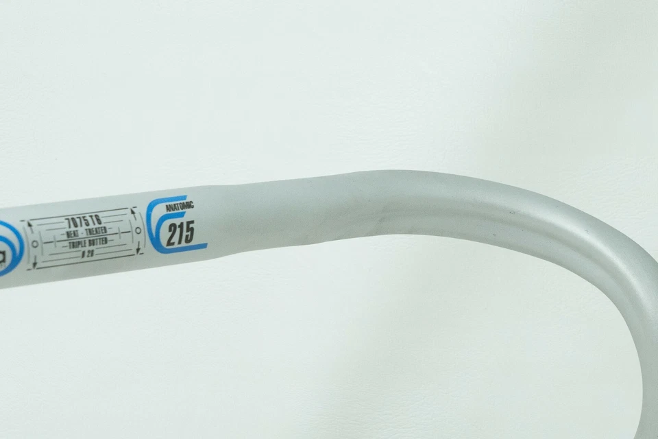 NOS DEDA 215 ANATOMIC 26.0 HANDLEBAR BARS ROAD RACING VINTAGE OLD LIGHTWEIGHT 42 - Image 3 of 4