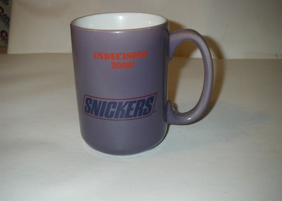 SNICKERS INDECISION 2000 GREY MUG G3701 | eBay