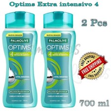 Palmolive Optims Shampoo 4 Conditioning 2 in1 Vital Keratin 2Pcs