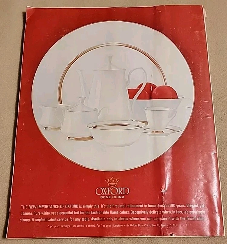 MODERN BRIDE Magazine Aug/Sept 1965 Fall Volume 17 Number 4 Fashion Makeup Ads Foto 2 de 4