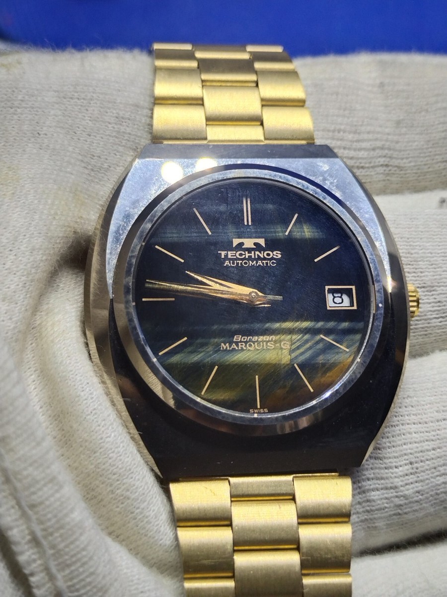 極美品 70年代 スイス名機 TECHNOS BORAZON MARQUIS-G 極美品 70年代 スイス名機 TECHNOS BORAZON MARQUIS-G