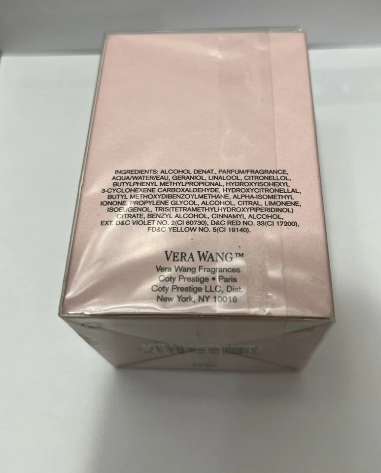 Truely pink by vera wang 1.7 fl.oz edp spray women factory sealed Rare. - Image 2 of 3