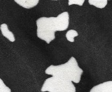 Cow Print Pillow Cover Faux Fur Pillow 14x14 set of 2 