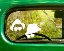 2 BLUES BROTHERS DECALs Stickers Bogo For Car Truck Window Bumper Laptop