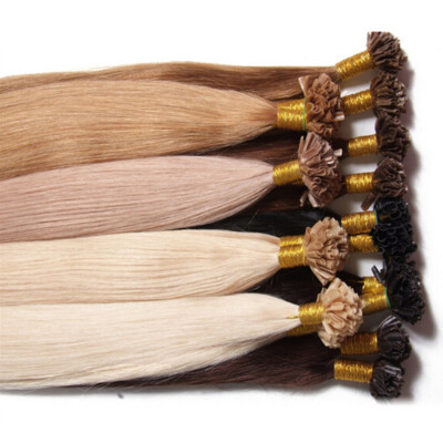 Keratin Bonding Hair Extensions 100% Remy Echthaar 1G Strähnen Haarverlängerung