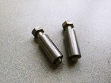 2 NICE ORIGINAL PORSCHE 911 930 914 STEERING COUPLER STOP BUSHINGS W KAMAX BOLTS