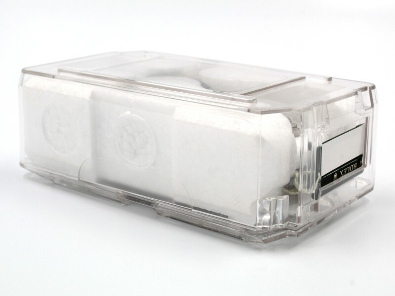 3 Custodie Orologi Rolex Plexiglass Originale Nuovo Promozione Travel Box Watch foto 3