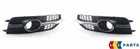 NEW GENUINE AUDI A7 SPORTBACK FRONT BUMPER LOWER SIDE GRILL SET SATIN BLACK