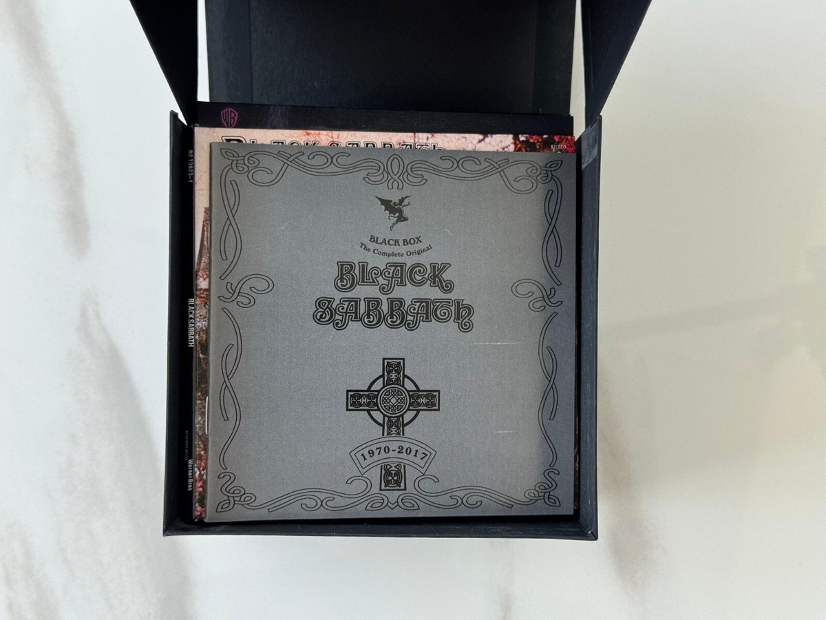 black sabbath 1970 2017 box set~ New and Sealed Black box- Free