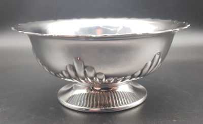 Vintage Mappin & Webb Triple Deposit Princes Plate Footed Bowl