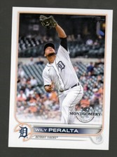 2022 Topps 582 Montgomery Club Stamp #653 Wily Peralta Detroit Tigers