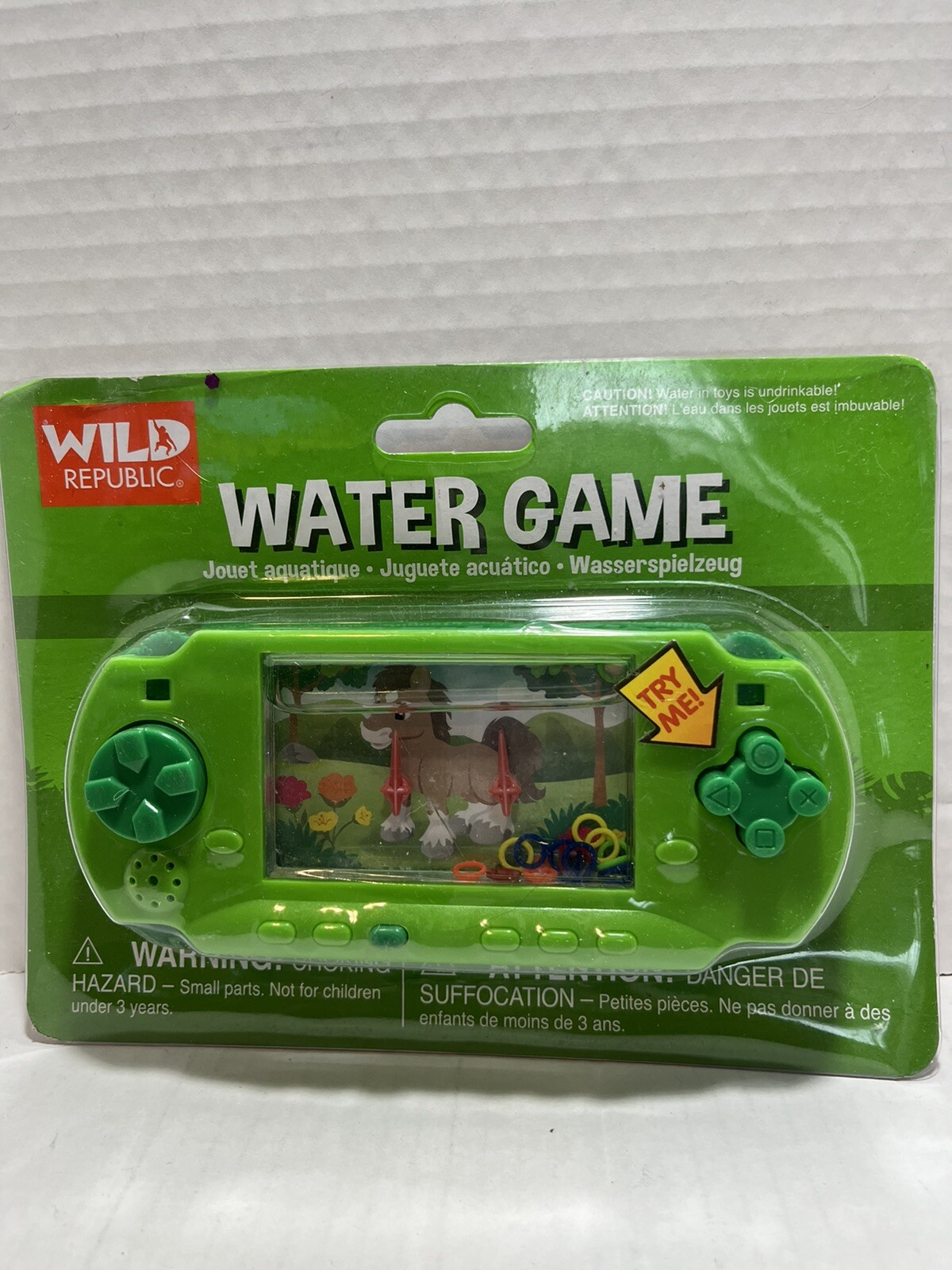 Classic Handheld Horse Water Game World Republic | eBay