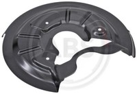A.B.S. 11045 Spritzblech, Bremsscheibe Hinten Links FüR Audi Seat Skoda VW