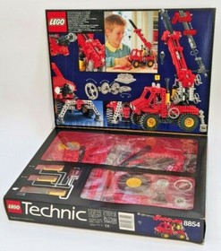 LEGO TECHNIC 8854 POWER CRANE VINTAGE 1989 NEW IN SEALED BOX LEGOLAND MISB