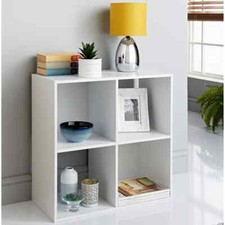 2 3 4 5 6 Tier Cube Wooden Bookcase Shelving Storage Display Shelves Stand Unit