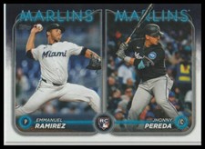 2024 Topps Update Jhonny Pereda / Emmanuel Ramirez RCOM, RC Miami Marlins