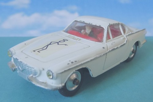 Corgi Toys No.258 Saints Volvo P.1800 Car, Simon Templar (1965-69) Early Logo.