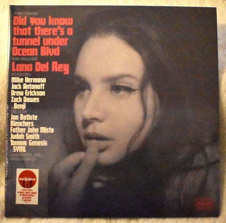 LANA DEL REY - DID YOU KNOW THAT - TARGET EXCLUSIVE DARK PINK 2 LP SET - SEALED