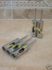 5 x 10mm THK Premium Grit 50 Diamond coated core drill bit hole saw 1/8" shank