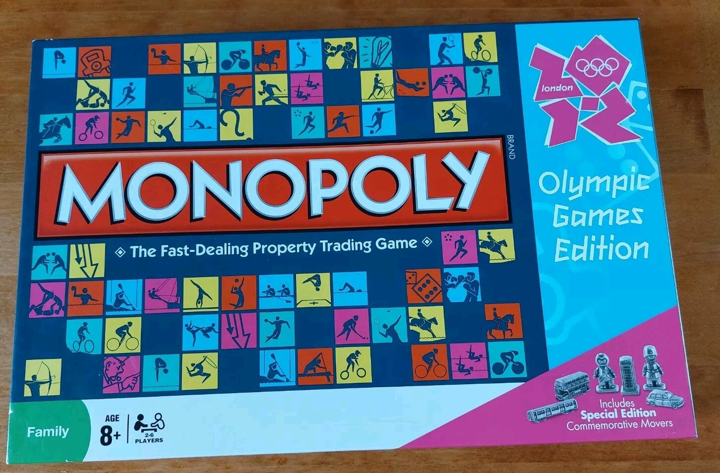 2012 MONOPOLY LONDON OLYMPIC GAMES EDITION BY HASBRO GAMES 100% Complete
