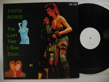 DAVID BOWIE Last Time I Saw Ziggy.. LP ARC 1002 EX Hammersmith Odeon