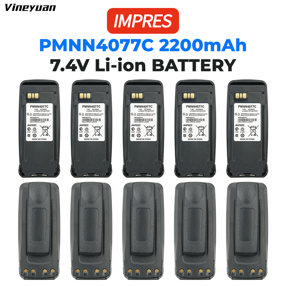 Vineyuan PMNN4077C PMNN4066A Replacement Li-ion Battery Compatible For Motorola XPR6350 XPR6550 - Foto 8