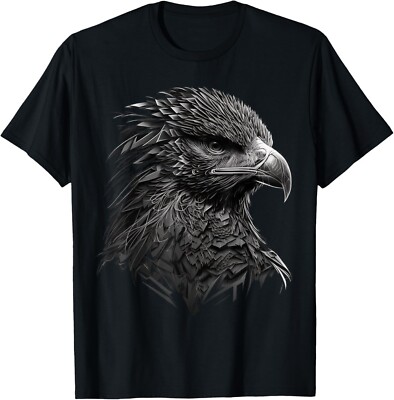 Aigle Oiseau Faucon Oiseau Motif Animal T-Shirt