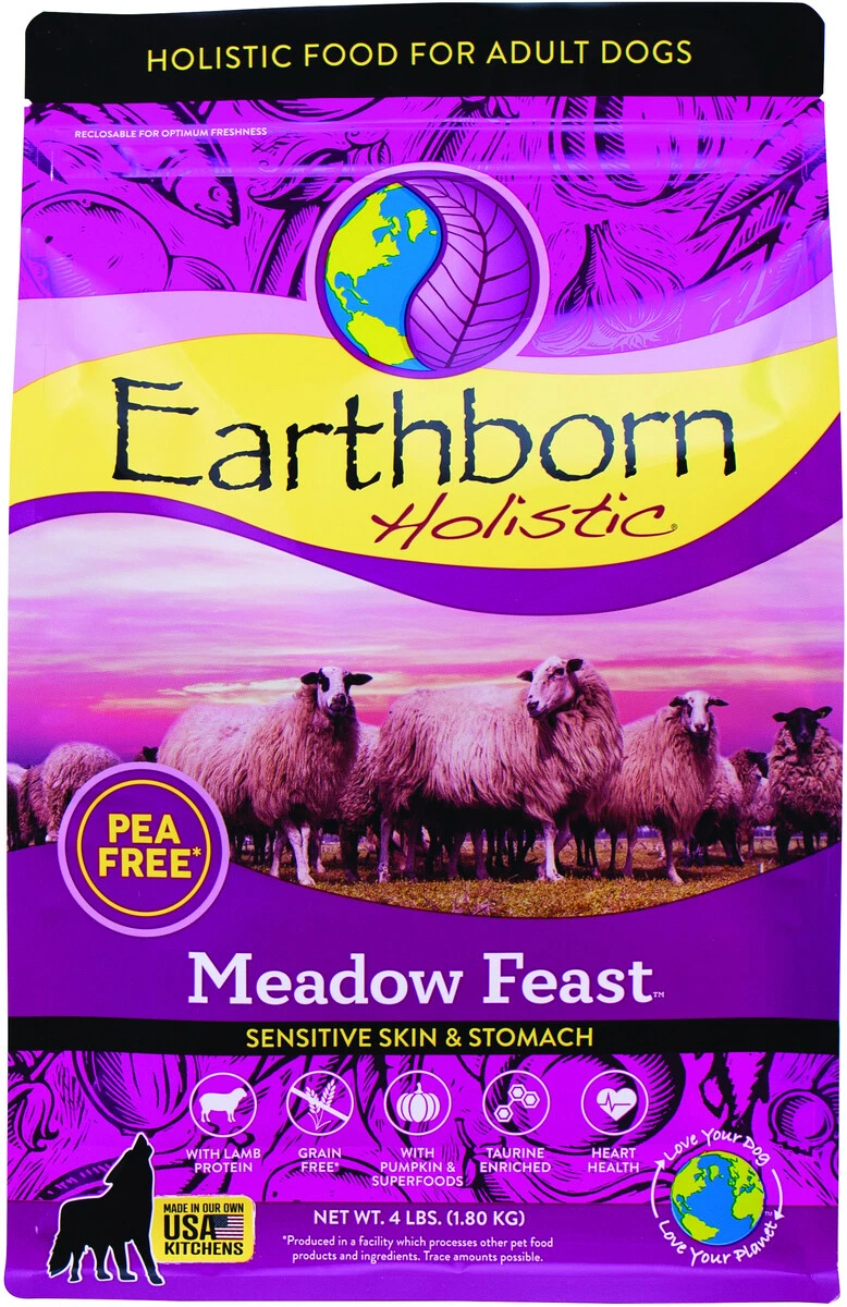 Earthborn Holistic Meadow Feast Grain Free Natural PEA Free Dry