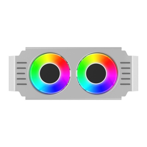 Refroidisseur RAM double ventilateur de refroidissement 120 mm support ARGB pour ordinateur DDR 3/4/5 mémoire neuf - Photo 7/11