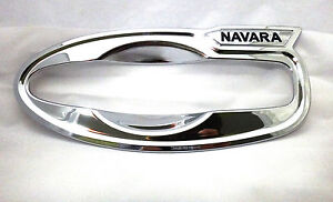 Door Handle Bowl Insert Cover Chrome For Nissan Navara D40 Pickup 2006 2014