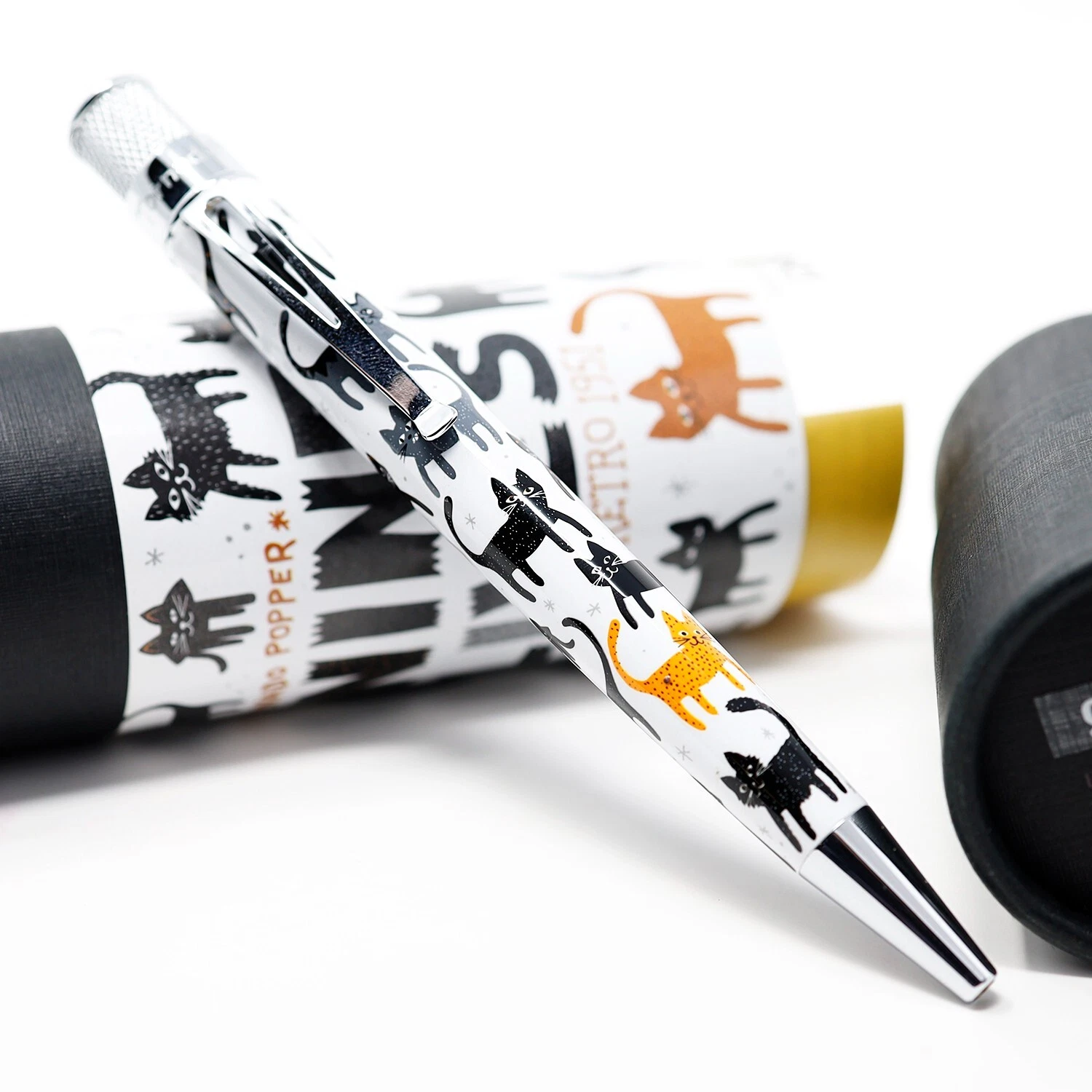 Retro 51 Tornado Popper Nine Lives Rollerball Pen XRR-15P5