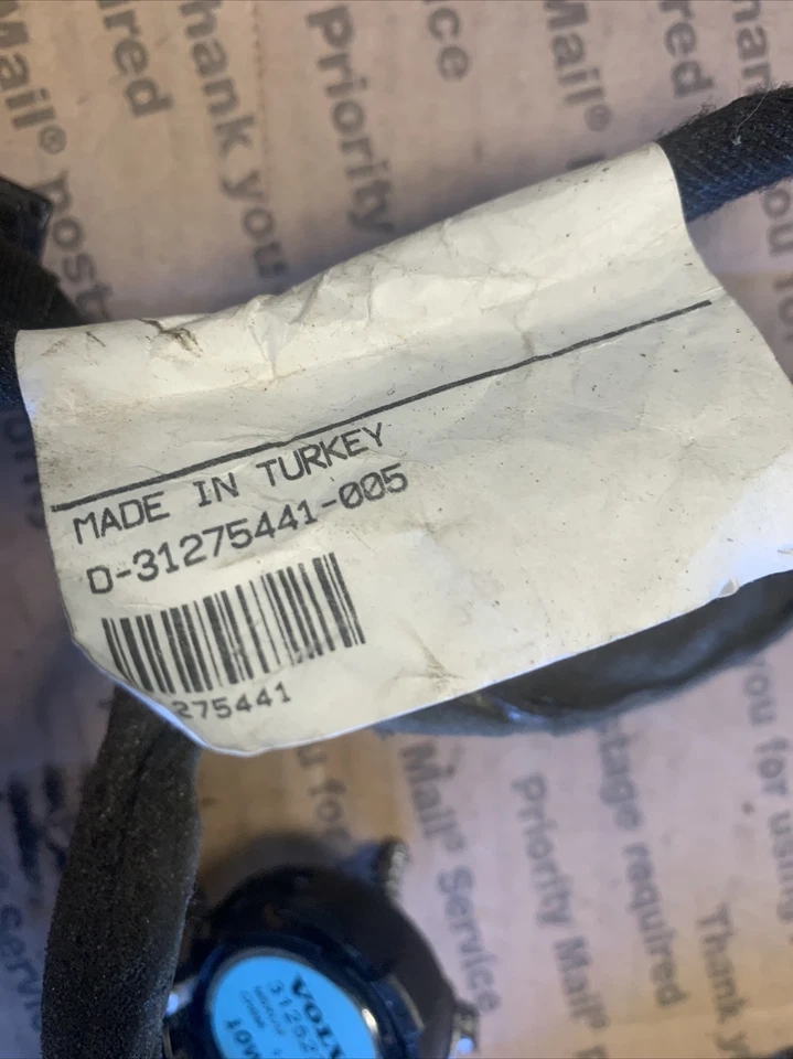 Arnés de cableado de puerta lateral derecho pasajero Volvo S60 2011-2013 31275441 Foto 3 de 4