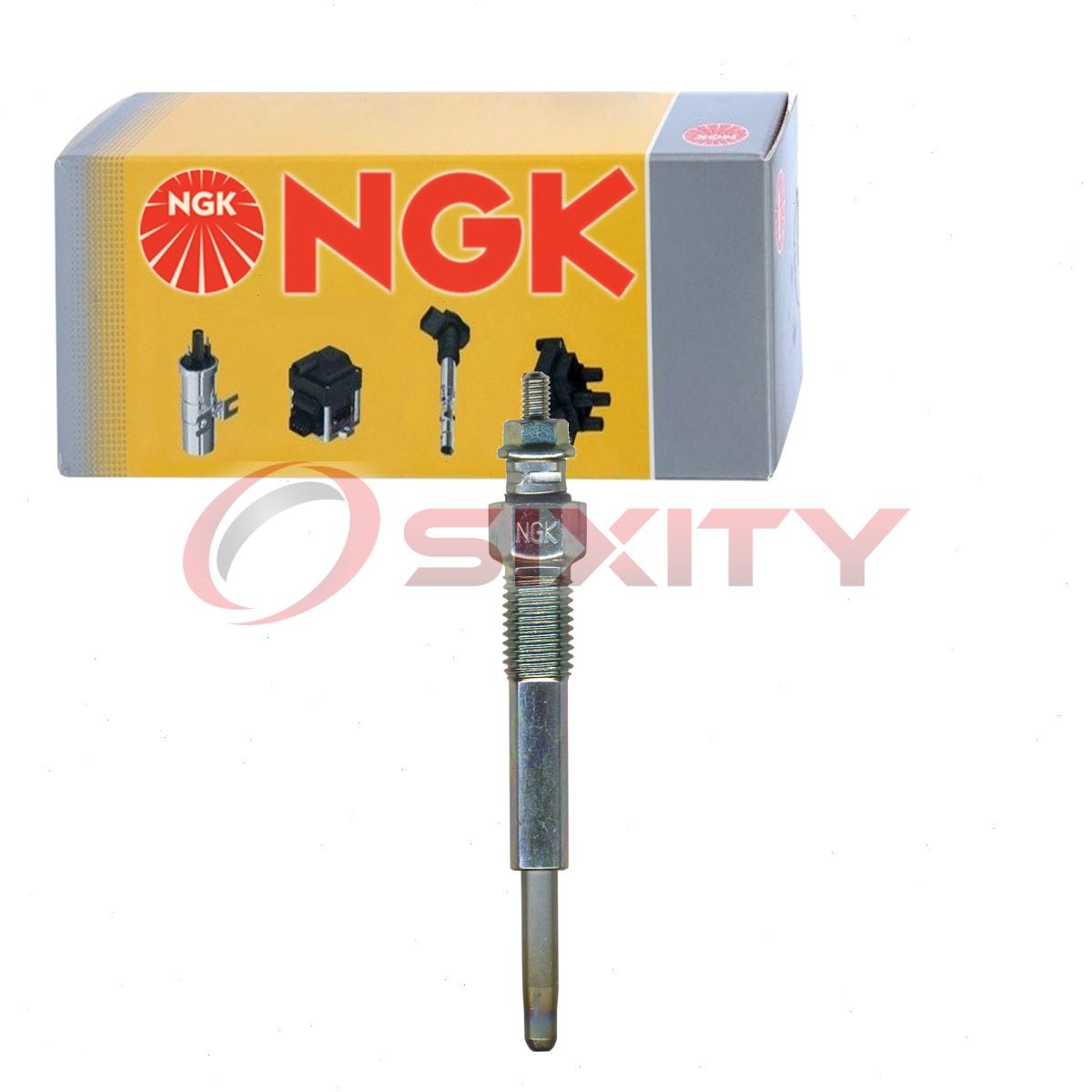 NGK 7880 Y-710J Glow Diesel Glow Plug for Ignition Cylinder Engine Secondary xy