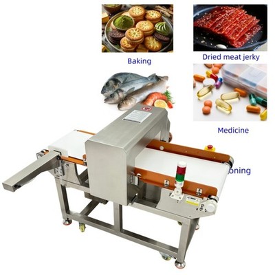 110V Industrial Food Metal Detector Detecting Alarm Device Metal Substance Detec