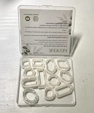 Keoker Frame clay cutters Polymer Clay Tools 12 Shapes earrings crafts supplies