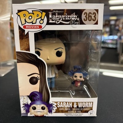 Funko Pop! Labyrinth: Sarah & Worm #363 Jim Henson's 30 Years NEW