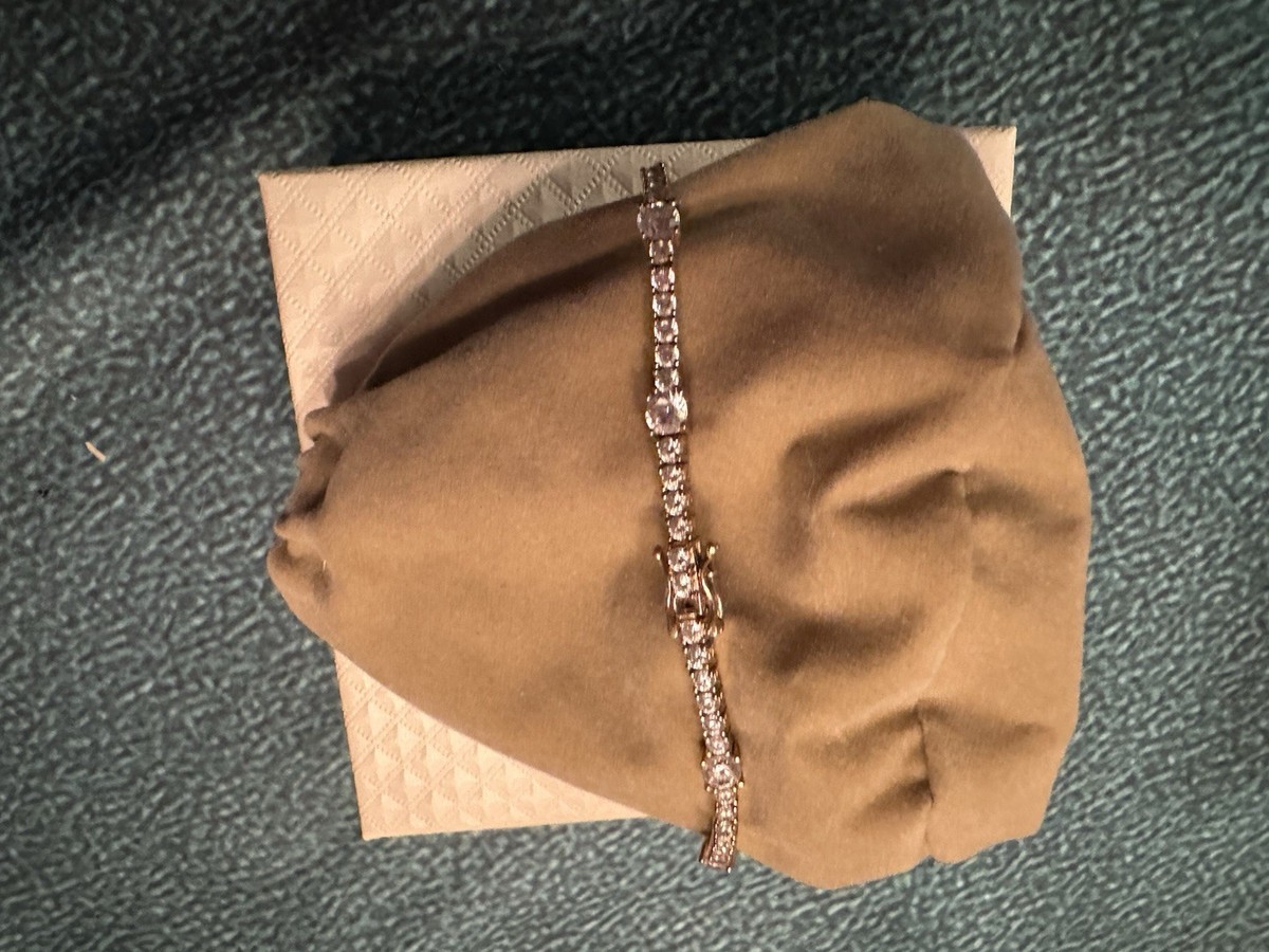 Diamonique Vermail Bracelet