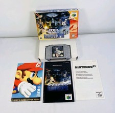 🚨🔥Vintage Nintendo 64 N64 Star Wars Shadows Of The Empire 1996 Complete CIB